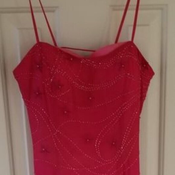 EUC (worn one time) Cassandra Stone Pink Dress - Homecoming/Prom/Wedding - Picture 1 of 6